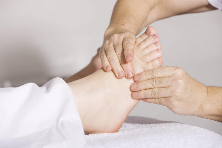 Physiotherapie Füße